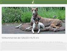 Tablet Screenshot of galgo-hilfe.de